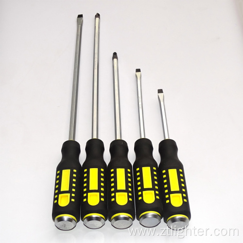 Crv Wholesale OEM Hammer Cap Slotted Screwdriver